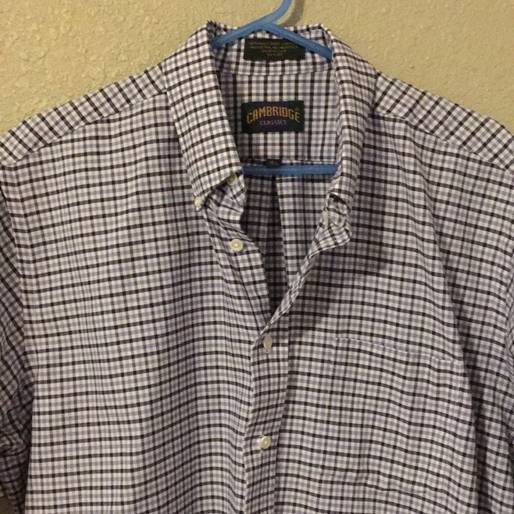 🌺 3/$18 Cambridge classics wrinkle free size 16 1/2